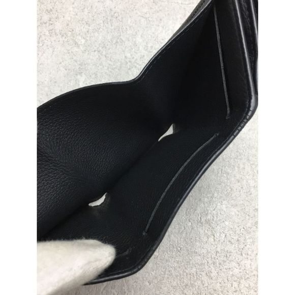 Louis Vuitton Portefeuille Lock Leather Noir Black Mini Wallet Handbag - Picture 6 of 6